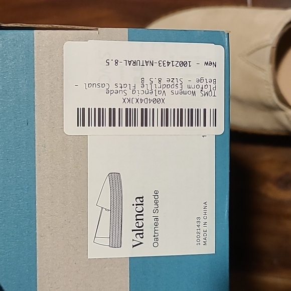 Toms Valencia Khaki Suede Platform Espadrilles - Picture 6 of 6